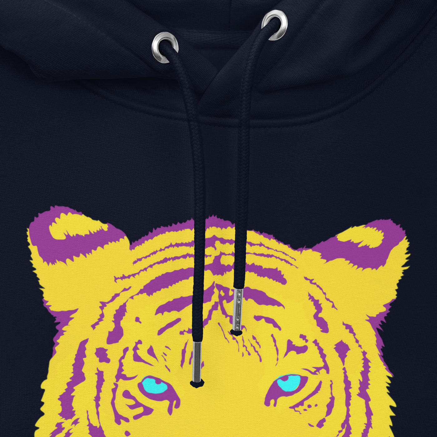 tiger head man´s essential eco hoodie