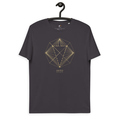 Sacred diamond geometry unisex organic cotton t-shirt