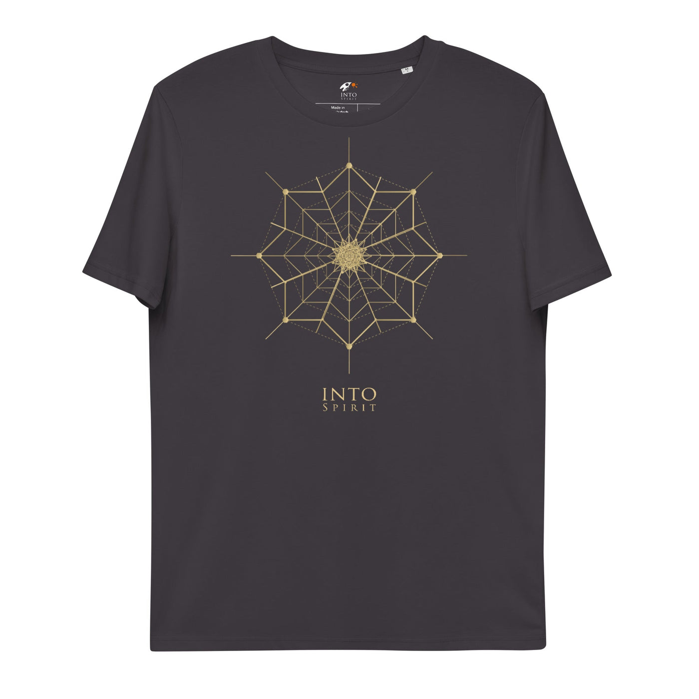 Sacred geometry flower organic cotton women's t-shirt