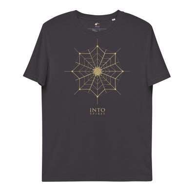 Sacred geometry flower organic cotton men's t-shirt