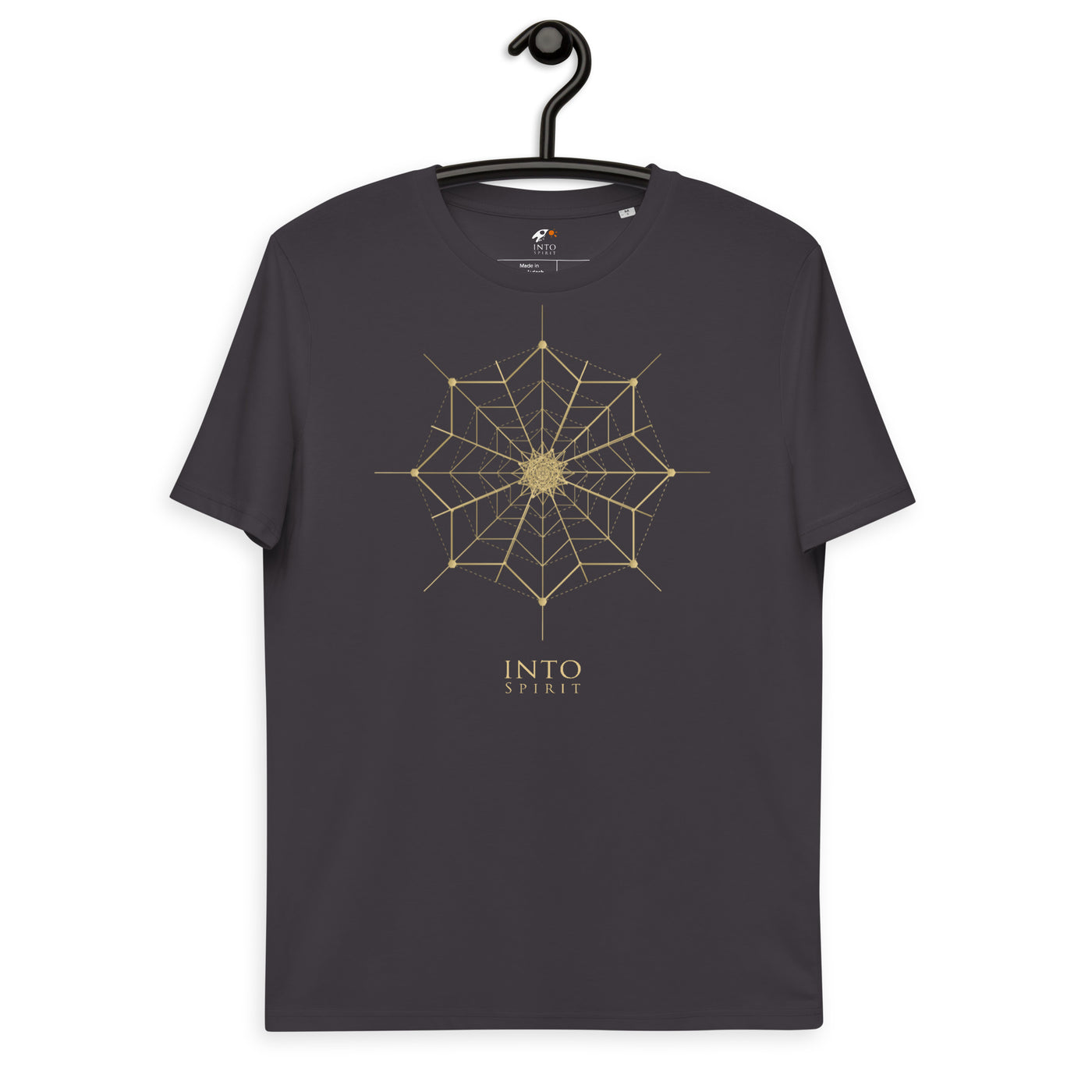 Sacred geometry flower organic cotton t-shirt