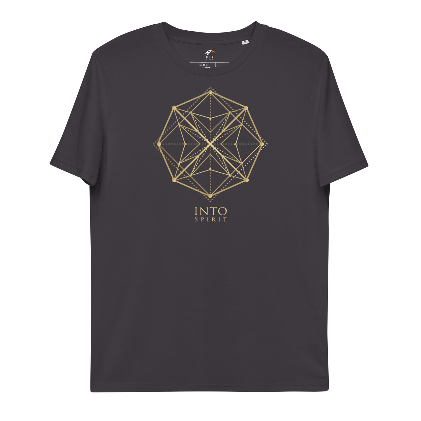 Sacred geometry mandala organic cotton t-shirt