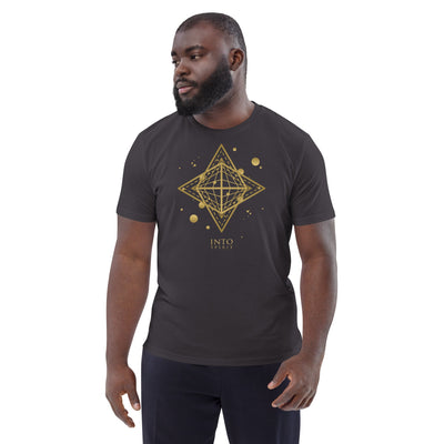 Sacred star geometry organic cotton men´s t-shirt