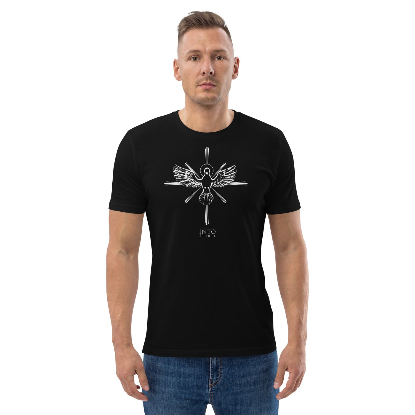 Holy spirit organic cotton men's t-shirt