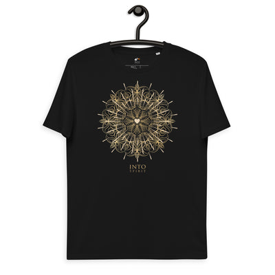 heart mandala organic cotton t-shirt