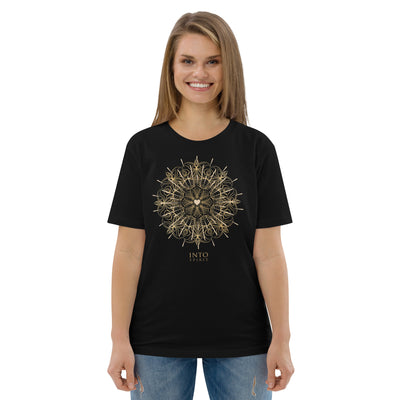 heart mandala organic cotton t-shirt