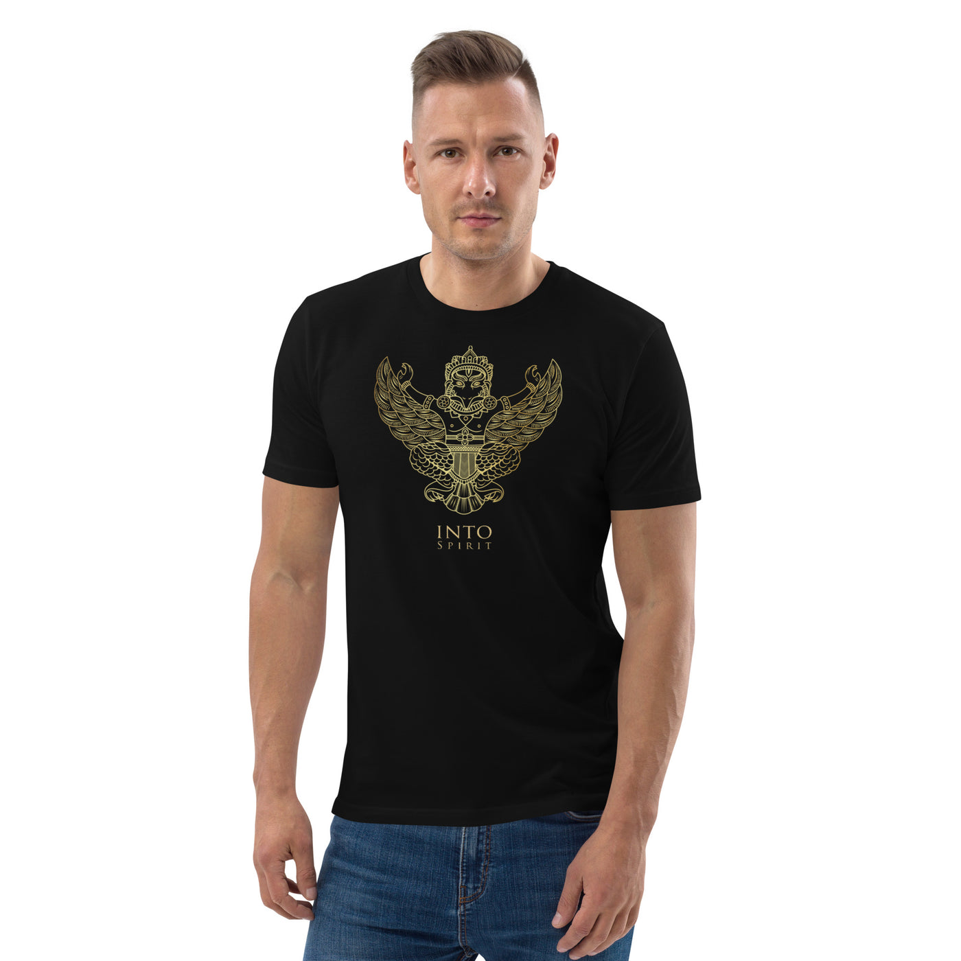 aztec deity unisex organic cotton t-shirt