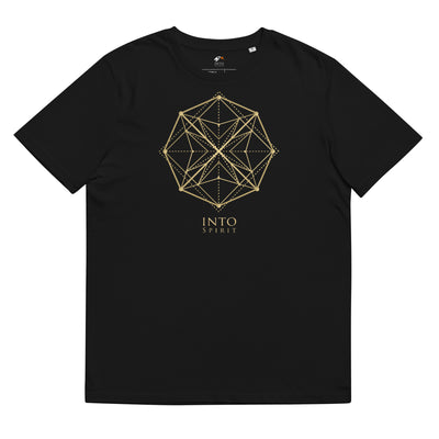 Sacred geometry mandala organic cotton t-shirt