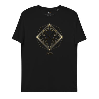 Sacred diamond geometry organic cotton men´s t-shirt