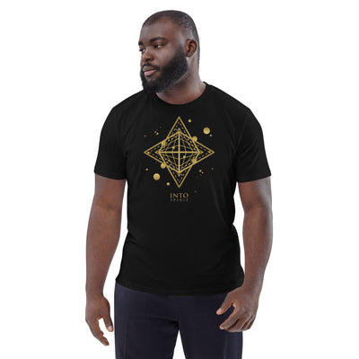 Sacred star geometry organic cotton men´s t-shirt