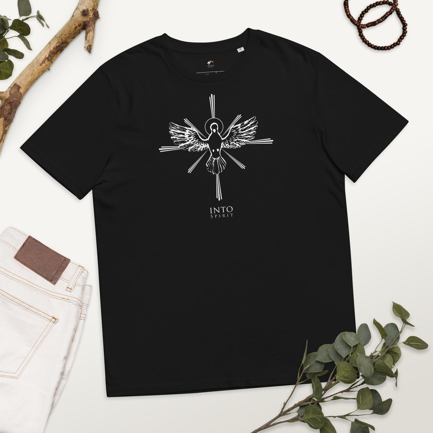 Holy spirit organic cotton men's t-shirt