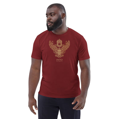 aztec deity organic cotton men's t-shirt