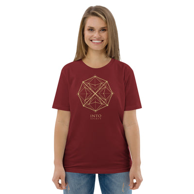 Sacred geometry mandala organic cotton t-shirt