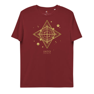 Sacred star geometry organic cotton women´s t-shirt