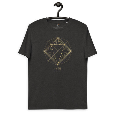 Sacred diamond geometry organic cotton men´s t-shirt