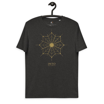 Sacred geometry flower organic cotton t-shirt