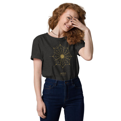 Sacred geometry flower organic cotton t-shirt