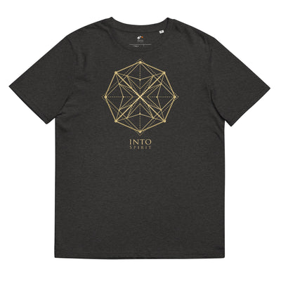 Sacred geometry mandala organic cotton women's t-shirt