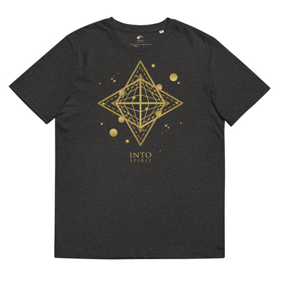 Sacred star geometry organic cotton men´s t-shirt