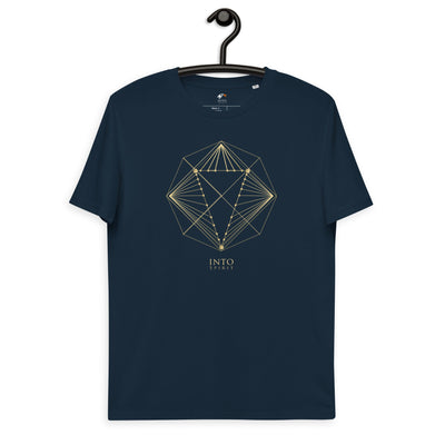 Sacred diamond geometry organic cotton men´s t-shirt