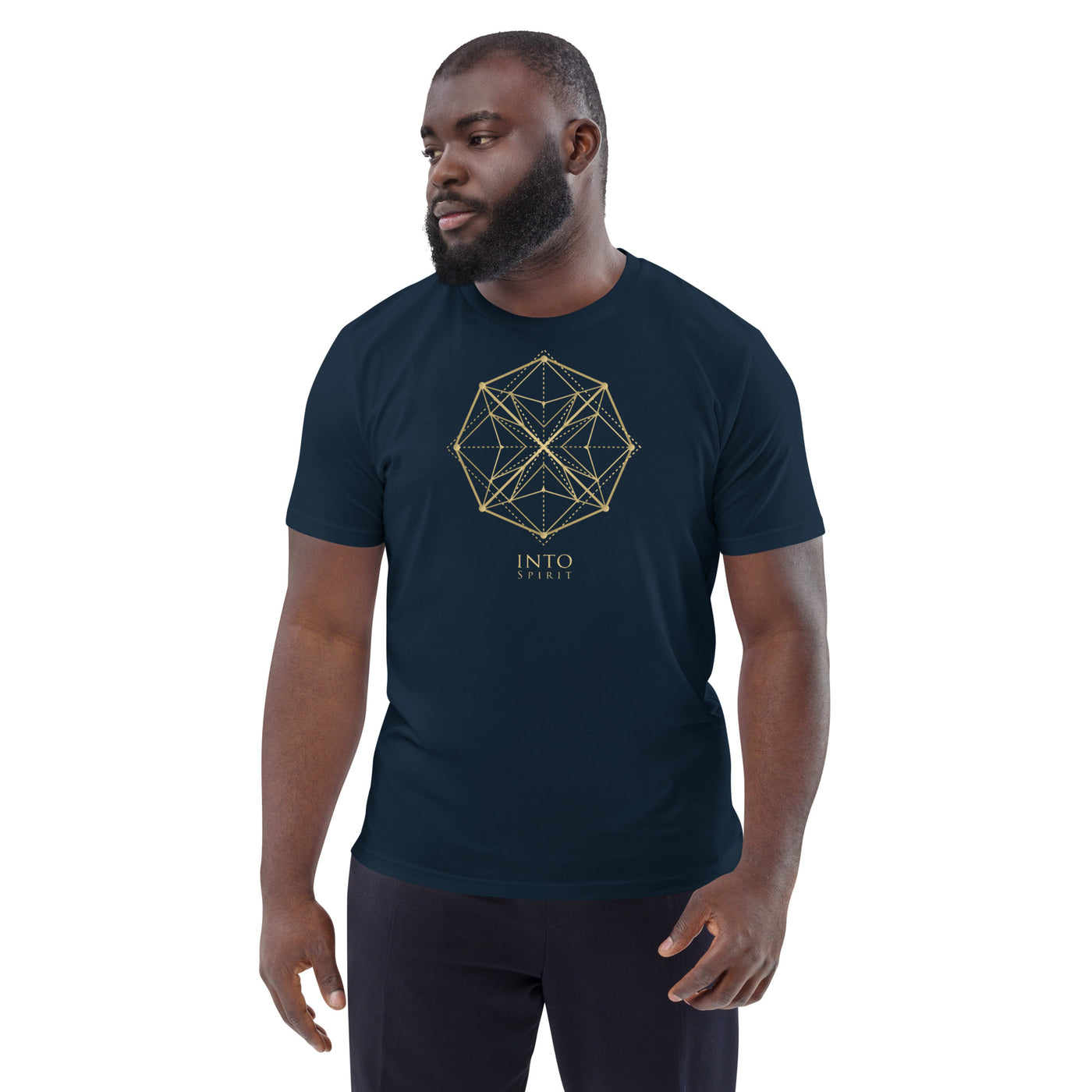 Sacred geometry mandala organic cotton t-shirt