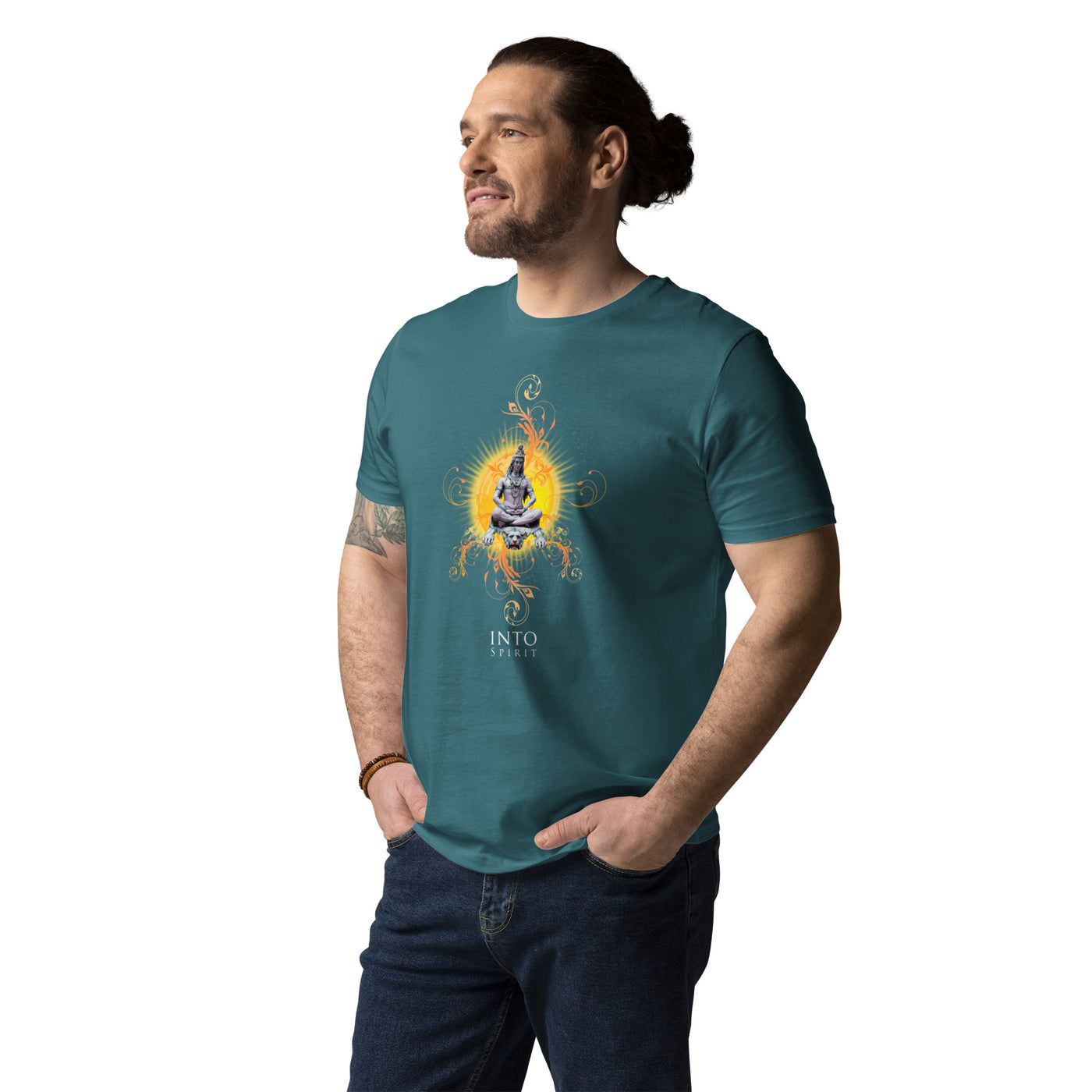 Shiva sun unisex organic cotton t-shirt