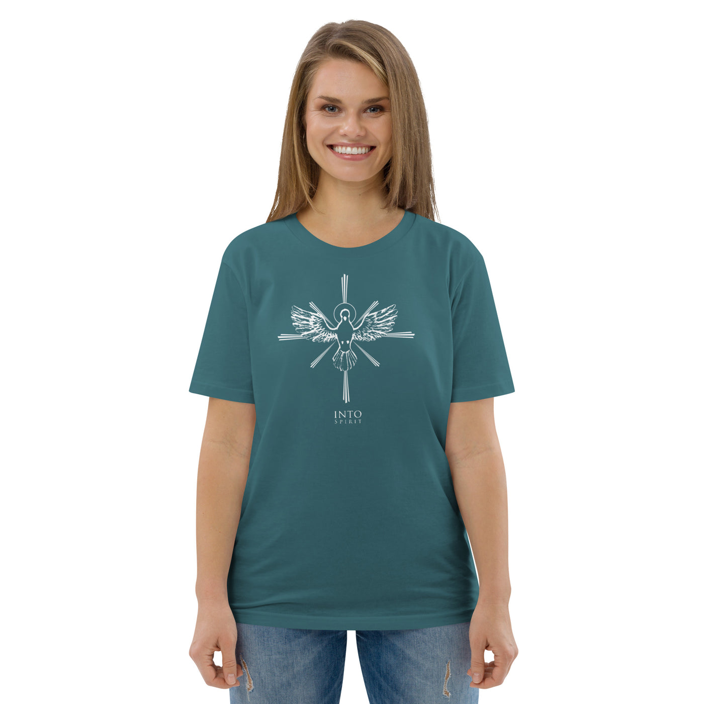 Holy spirit unisex organic cotton t-shirt