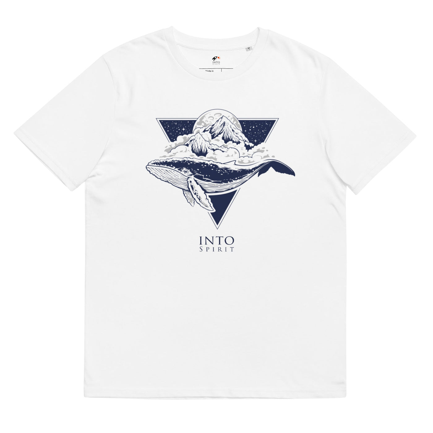 Whale organic cotton women's t-shirt