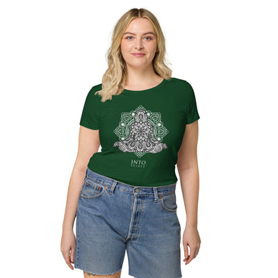 Mandala yoga women’s basic organic t-shirt