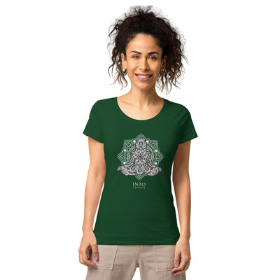 Mandala yoga women’s basic organic t-shirt