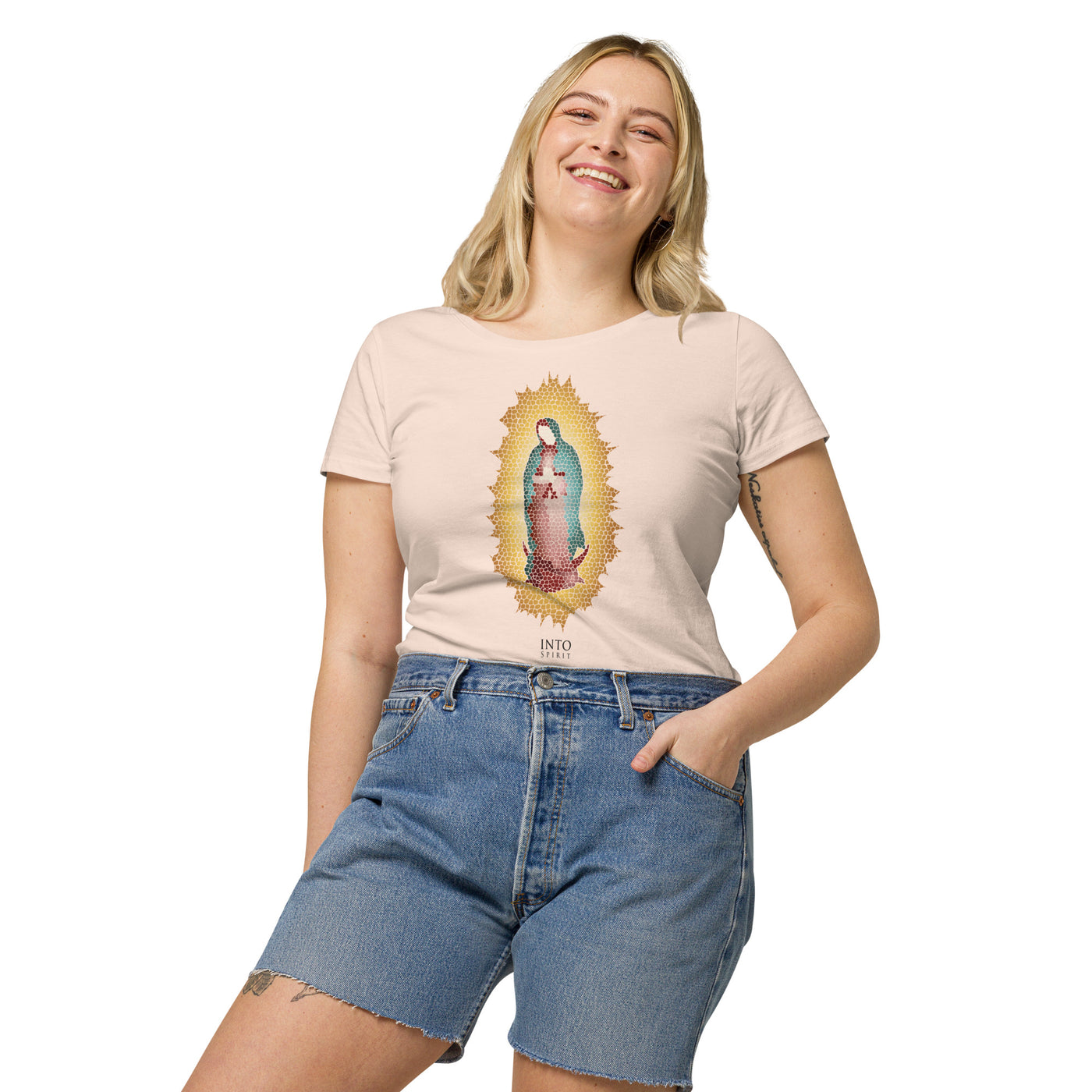 Guadalupe's Virgin women’s organic t-shirt