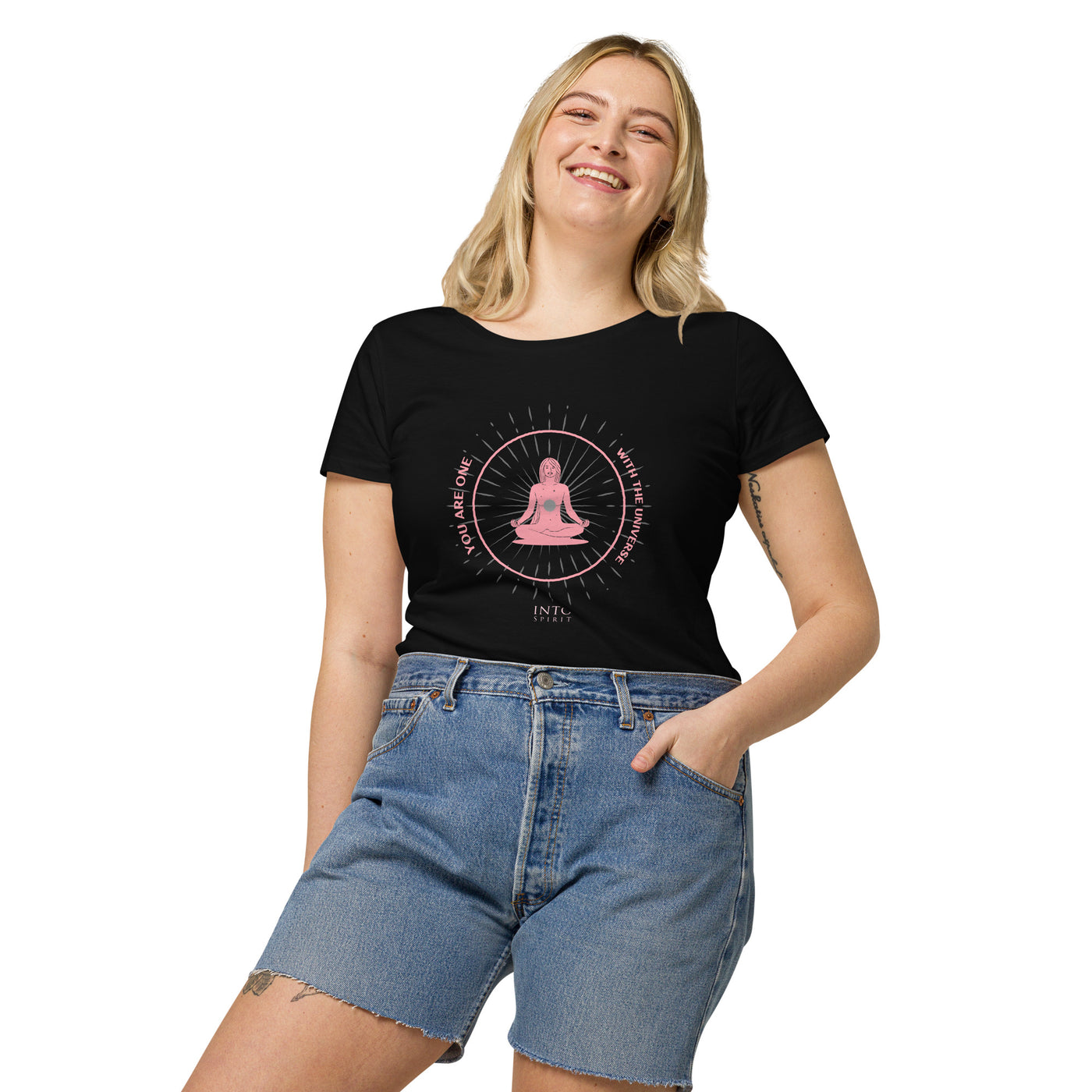 ONE with the UNIVERSE: Women’s basic organic t-shirt