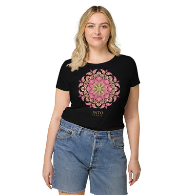 Pink mandala women’s organic t-shirt