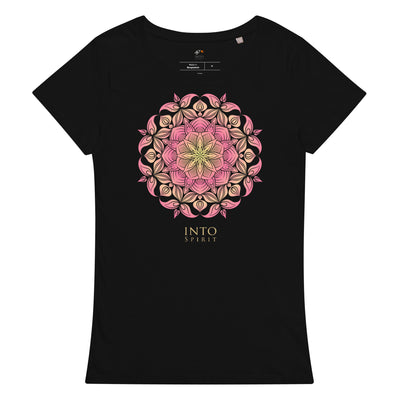 Pink mandala women’s organic t-shirt