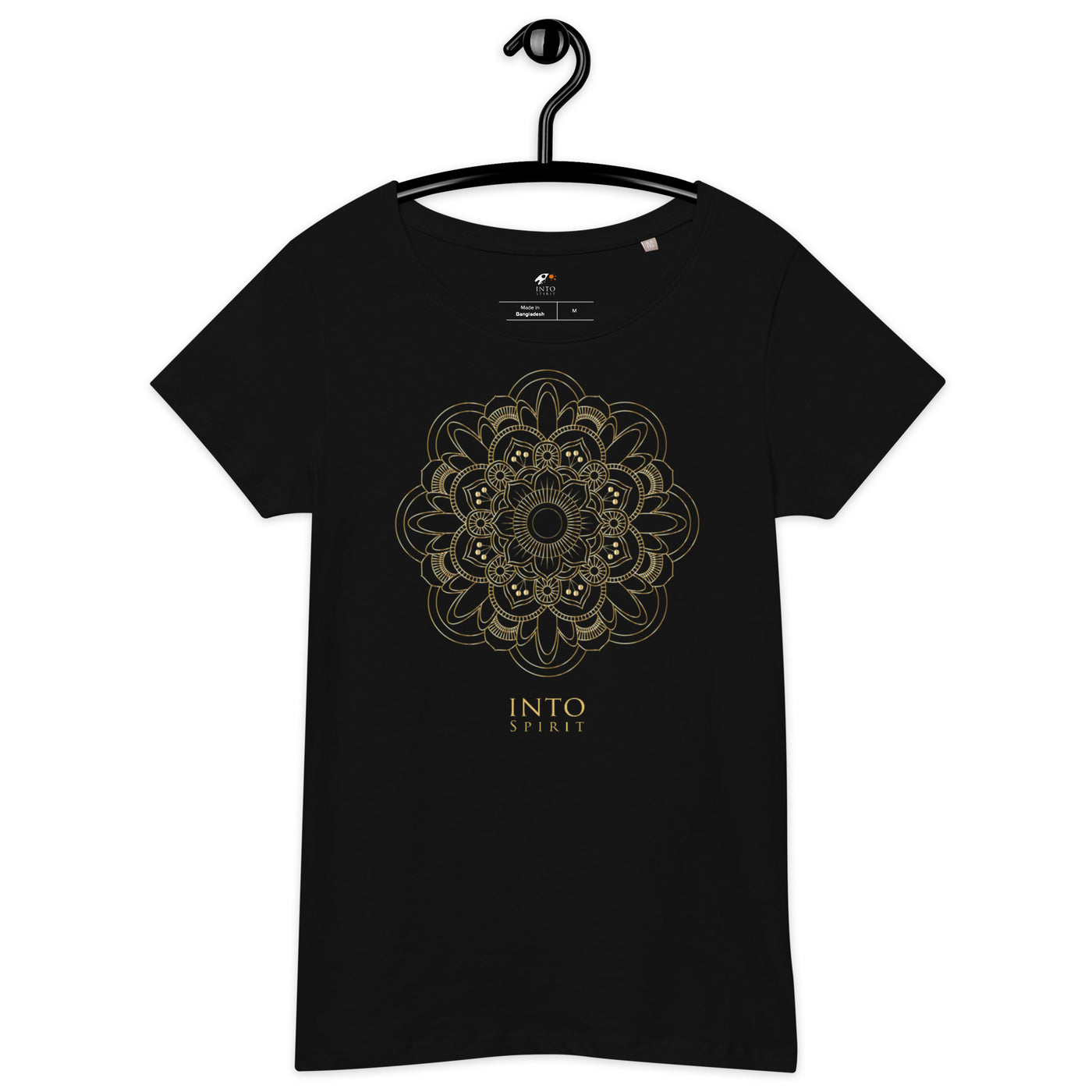 Golden Mandala women’s basic organic t-shirt