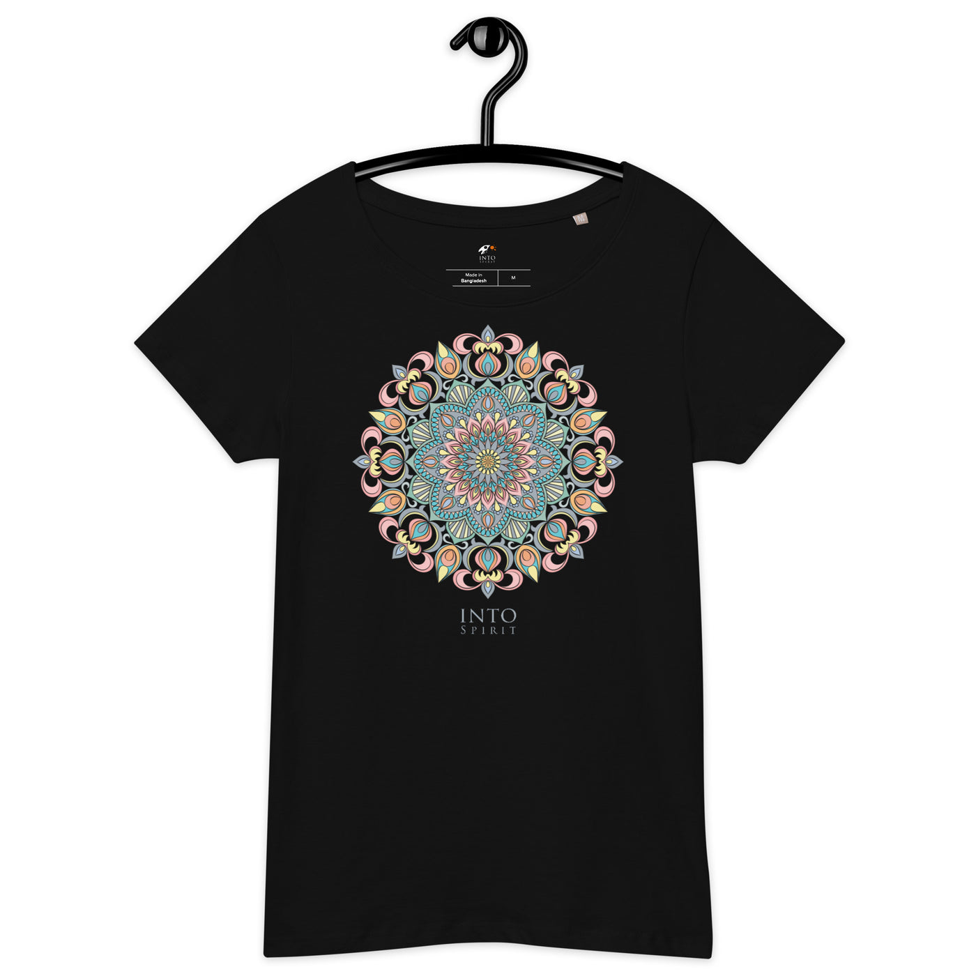 Colorfull mandala women’s basic organic t-shirt