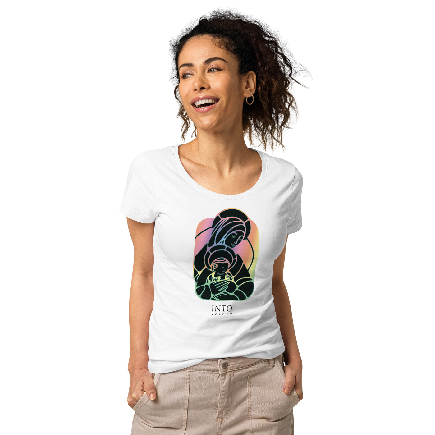 Maria and jesus organic t-shirt