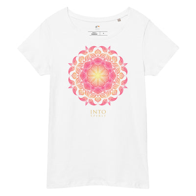 Pink mandala women’s organic t-shirt