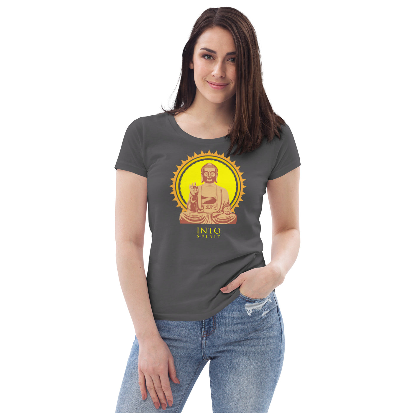 Buda gautama women's fitted eco tee