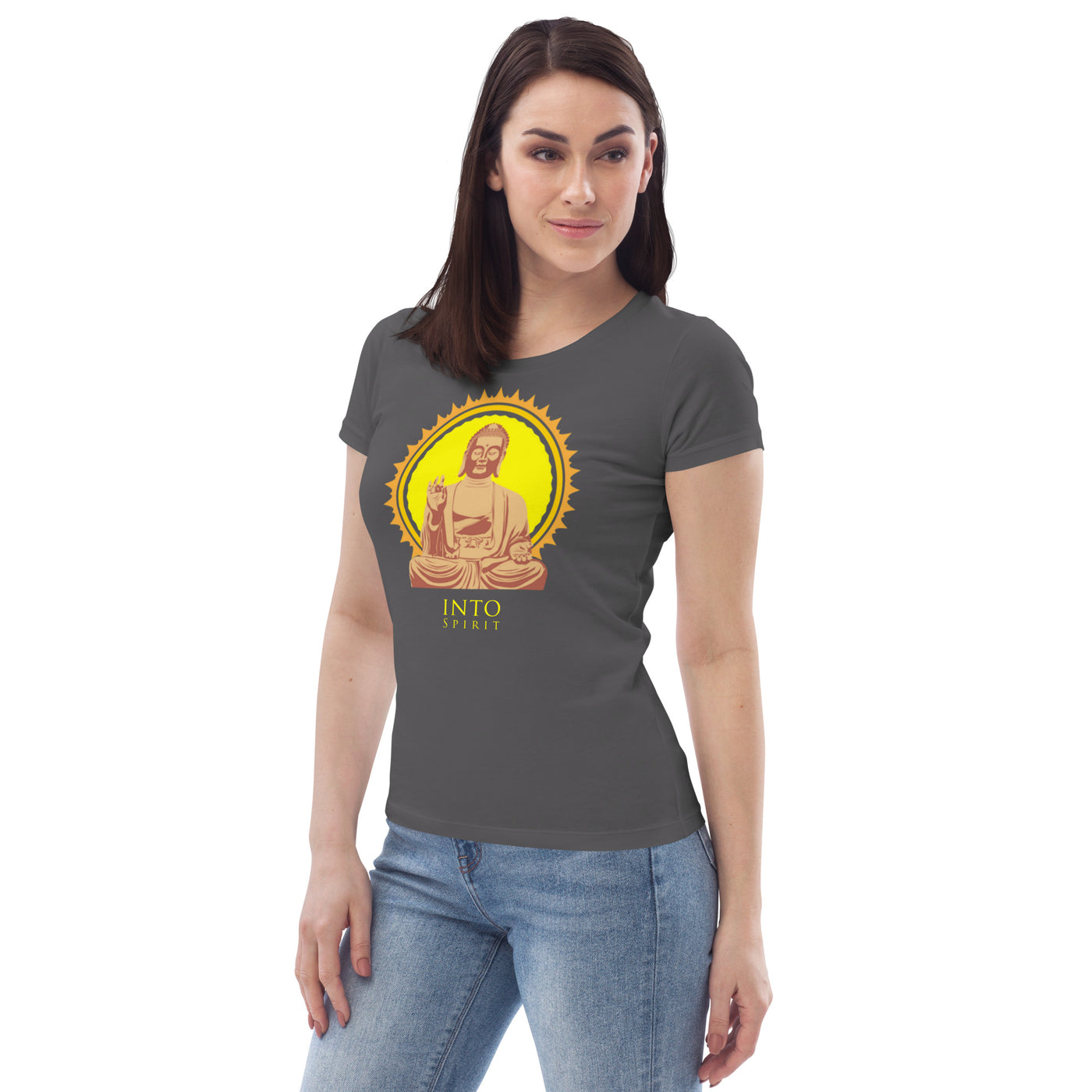 Buda gautama women's fitted eco tee