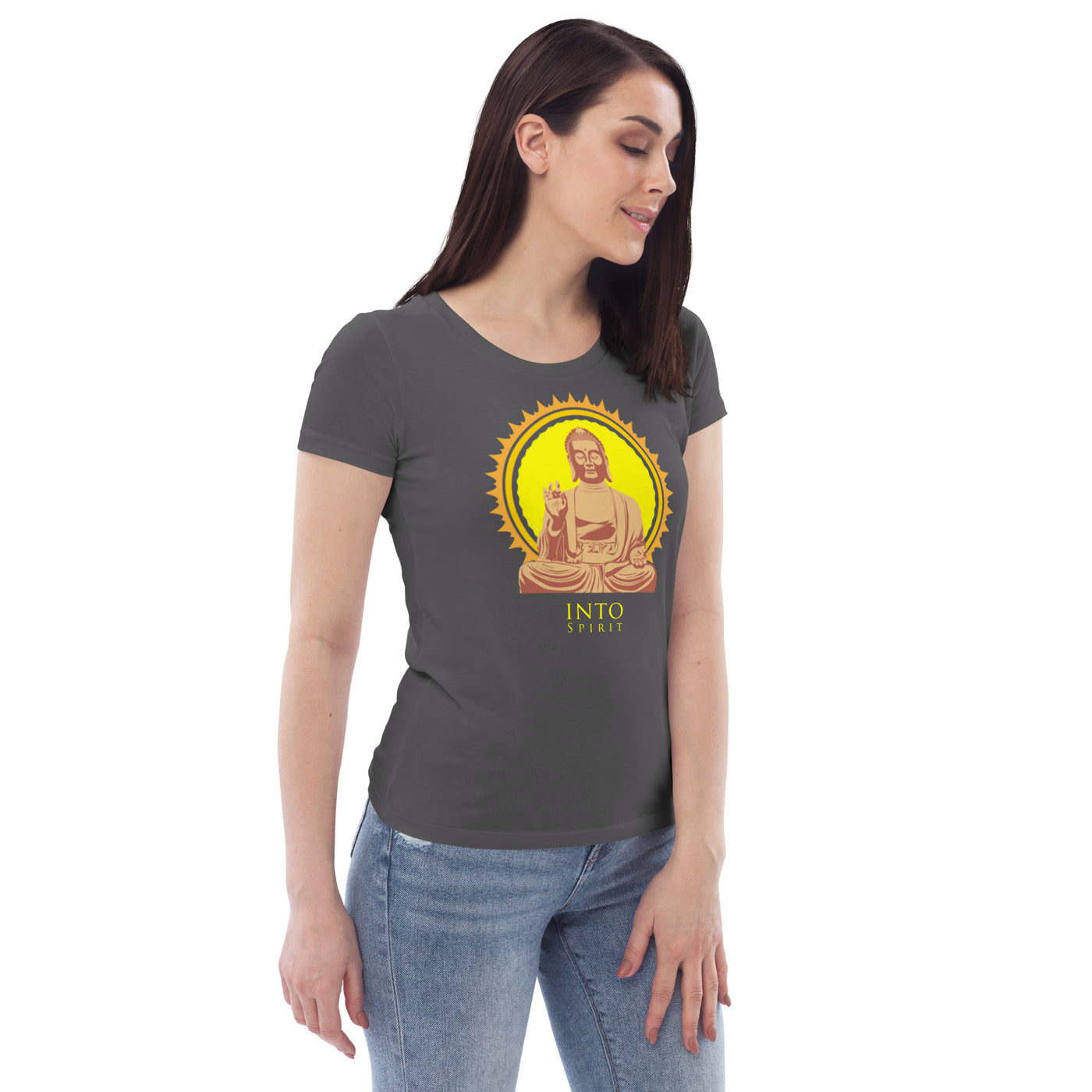 Buda gautama women's fitted eco tee